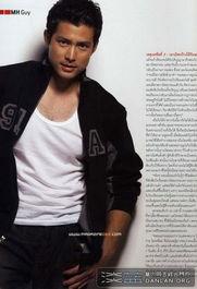 泰国当红男明星第一名,魅力四溢的国民偶像